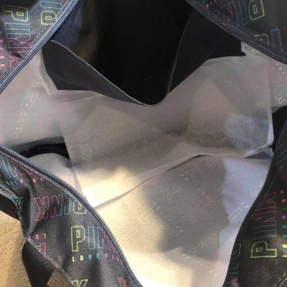 NWT Victoria's Secret PINK Pattern Tote - Picture 6 of 7